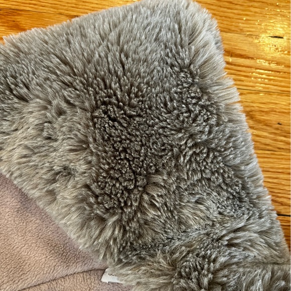 La Mascot 12m Baby Fleece Pink Coat and Hat - Picture 9 of 13